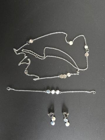 CADEAU-IDEE! Nieuwe fantasieset: halsketting, armband, enz. beschikbaar voor biedingen