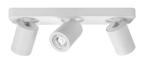 Opbouwspot Oliver wit 3-lichts balk IP44 GU10 LED, Ophalen of Verzenden, Nieuw, Glas, Mooi