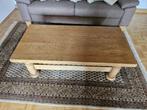 Salontafel van massief eikenhout, Verzenden, Gebruikt, Eikenhout
