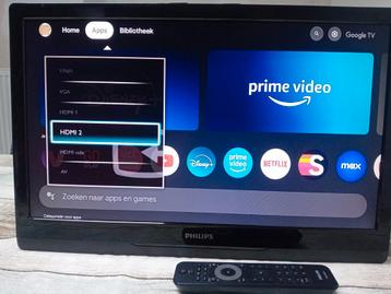 philips 22inch tv te koop met ophangbeugel voor €20 disponible aux enchères