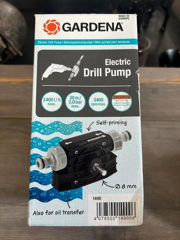 Gardena electric drill pump… nieuw beschikbaar voor biedingen