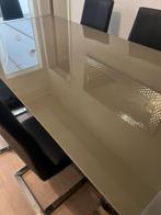 Eetafel, Huis en Inrichting, Tafels | Eettafels, Ophalen, Glas