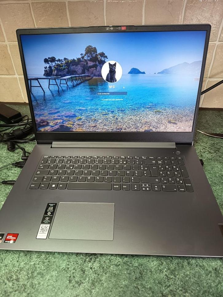 Portable Lenovo ideapad 3, Computers en Software, Windows Laptops, Zo goed als nieuw, 17 inch of meer, SSD, Azerty, Ophalen