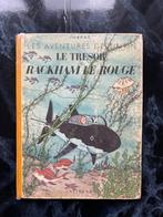 TINTIN - LE TRESOR DE RACKHAM LE ROUGE  - EO - A24 - 1945, Gelezen, Eén stripboek, Ophalen of Verzenden, HERGE