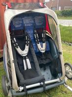 Fietskar Captain XL – met babyzitting, Fietsen en Brommers, Fietsaccessoires | Aanhangwagens en Karren, Ophalen, Gebruikt, Opvouwbaar