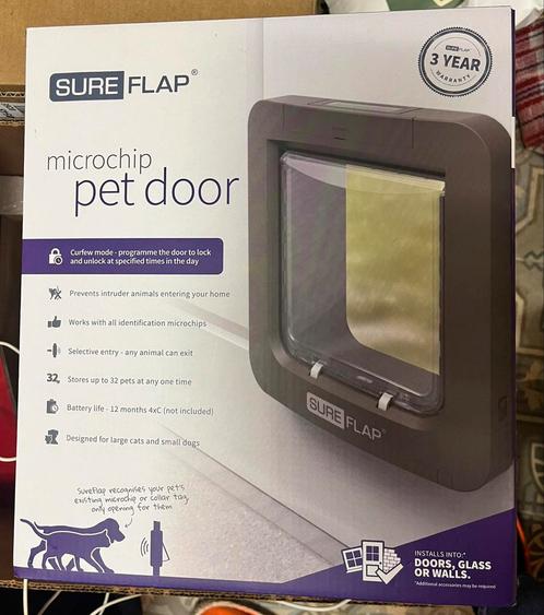 Chatière electronique, activée par puce electronique chat, Dieren en Toebehoren, Katten-accessoires, Nieuw, Ophalen of Verzenden