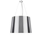 Kartell hanglamp zilver, Huis en Inrichting, Kunststof, Design, Ophalen of Verzenden, Zo goed als nieuw