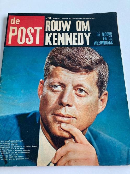 De Post nr 769 1963 : Kennedy, Pol Jacquemyns, Lucky Luke,, Collections, Revues, Journaux & Coupures, Journal ou Magazine, 1960 à 1980