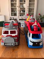 Vrachtwagen en brandweerwagen Paw patrol, Kinderen en Baby's, Ophalen, Gebruikt