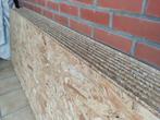 OSB3 plaat 244x59 cm dikte 15 mm met 4-zijdige tand en groef, Doe-het-zelf en Bouw, Ophalen, Nieuw