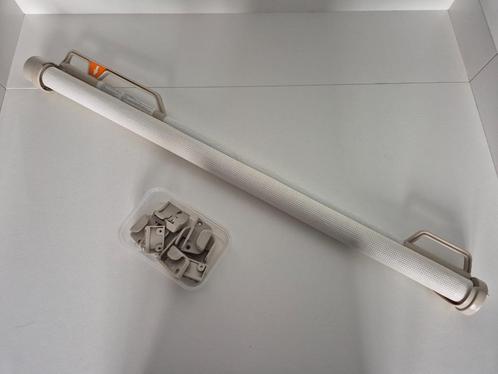 Quax Trap/deurhekje, Kinderen en Baby's, Traphekjes, Zo goed als nieuw, Oprolhekje, Aluminium, 115 cm of meer, Ophalen