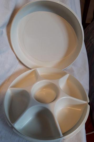 Bol de fête Tupperware, Enlèvement ou Envoi, Comme neuf, Blanc