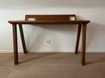prachtig designbureautje 120 x 50 cm in walnoothout, Huis en Inrichting, Bureaus, Ophalen, Zo goed als nieuw