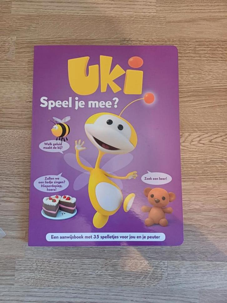 UKI Aanwijsboek: Speel je mee?, Boeken, Kinderboeken | Baby's en Peuters, Zo goed als nieuw, Ophalen of Verzenden