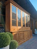 Teak buffetkast/vitrinekast GRATIS LEVERING, Ophalen of Verzenden, Zo goed als nieuw