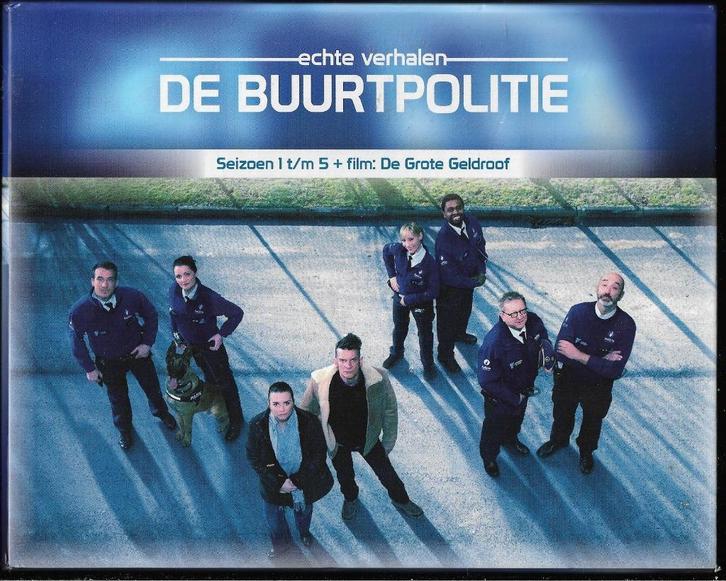 De Buurtpolitie - Seizoen 1 - 5 (+ De Film), Cd's en Dvd's, Dvd's | Nederlandstalig, Zo goed als nieuw, Boxset, Alle leeftijden