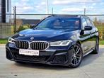 BMW 520 *MHEV * M PACK * TREKHAAK * PANO * 190pk* LEDER, Auto's, Te koop, Break, Emergency brake assist, 5 deurs