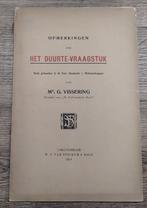Opmerkingen over het duurte-vraagstuk - Vissering (1919), Enlèvement ou Envoi, Livre ou Ouvrage de référence