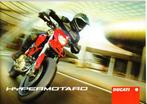 Ducati Hypermotard brochure, Motoren, Handleidingen en Instructieboekjes, Ophalen of Verzenden, Ducati