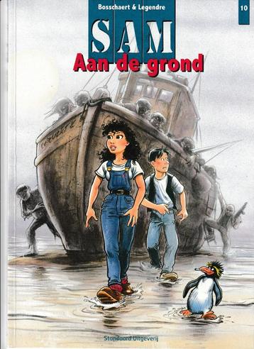Strip - Sam nr. 10 - Aan de grond. beschikbaar voor biedingen