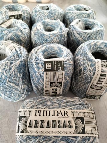 Phildar Arkansas garenbal (10 gevlekte blauwe ballen) beschikbaar voor biedingen