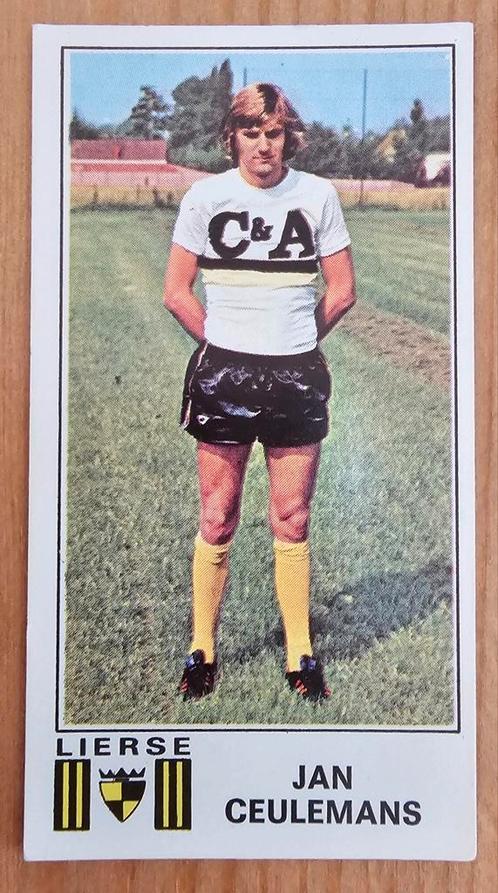 Panini Football 76 nr 219 Jan Ceulemans ongebruikt Lierse!, Hobby en Vrije tijd, Stickers en Plaatjes, Zo goed als nieuw, Sticker