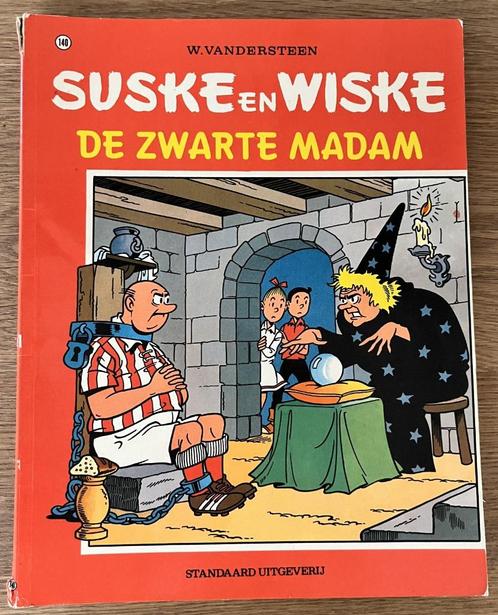 Suske en Wiske - De zwarte madam -140(1973) Strip, Boeken, Stripverhalen, Gelezen, Eén stripboek, Ophalen of Verzenden