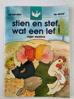 Stein en Stef wat een lef, Boeken, Kinderboeken | Jeugd | onder 10 jaar, De Sikkel, Ophalen of Verzenden, Fictie algemeen, Zo goed als nieuw