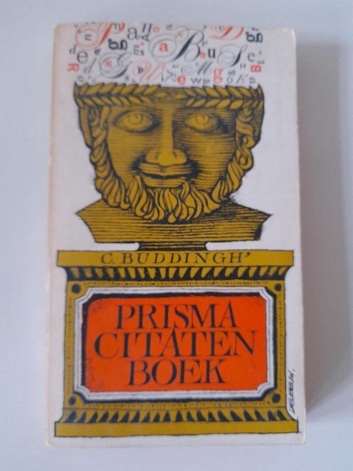 Prisma Citaten Boek - Cees Buddingh, 1964, Boeken, Filosofie, Ophalen of Verzenden