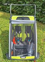 Fietskar 2 kindjes - Thule Chariot Cab 2 - perfecte staat, Ophalen of Verzenden, Zo goed als nieuw