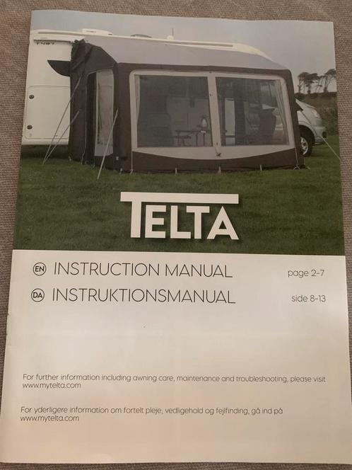 Opblaasbare campertent met tunnel, Caravans en Kamperen, Tenten, Nieuw, Ophalen