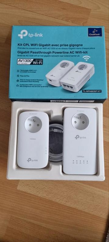 TP-LINK CPL 1300+WIFI, Informatique & Logiciels, Enlèvement, Comme neuf