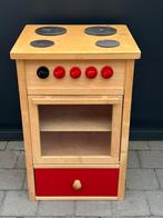 Houten speelgoedfornuis met oven, Kinderen en Baby's, Ophalen, Gebruikt, Hout, Speelkeuken