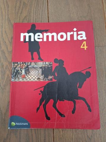 Memoria 4 leerboek geschiedenis beschikbaar voor biedingen