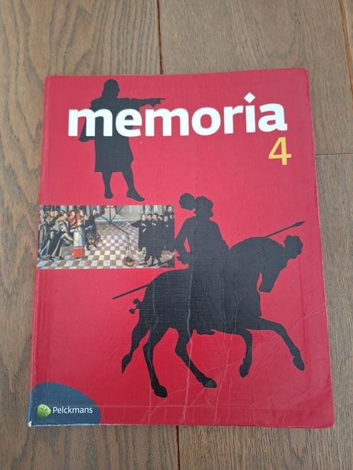 Memoria 4 leerboek geschiedenis, Boeken, Schoolboeken, Gelezen, Geschiedenis, ASO, Ophalen of Verzenden