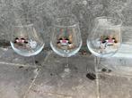 3 bierglazen Kriek Lindemans - 33cl, Ophalen of Verzenden