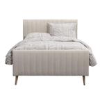 Bed Lieke met Rolbodem Bravo - Ecru - 120x200cm, Ophalen, Beige, Nieuw, Twijfelaar