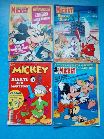 Oud tijdschrift Le Journal de Mickey- set van 4 of individue