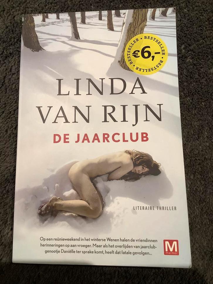 Linda van Rijn - De jaarclub, Boeken, Thrillers, Zo goed als nieuw, Ophalen