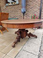 antieke tafel, Huis en Inrichting, Tafels | Eettafels, Ophalen, Gebruikt, 100 tot 150 cm, Rond