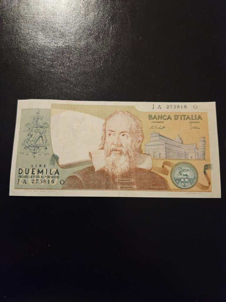 2000 lires (Italie, année 1973), Enlèvement ou Envoi, Italie, Billets en vrac