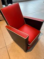 Fauteuil voor pop art deco leder, Ophalen, Zo goed als nieuw, Pop