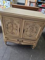 antiek wit dressoir-kastje, Ophalen, Gebruikt