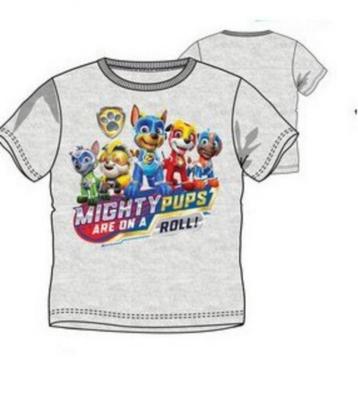Paw Patrol T-shirt Pups - Grijs - Maat 116, Kinderen en Baby's, Nieuw, Ophalen of Verzenden, Shirt of Longsleeve, Paw Patrol