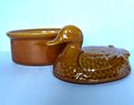 Subtil Portugal majolica eend terrine, Antiek en Kunst, Ophalen of Verzenden