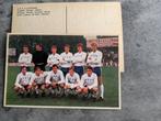 POSTKAART VOETBAL GENT LA GANTOISE  TEAM EIND JAREN 60 VERRI, Verzenden