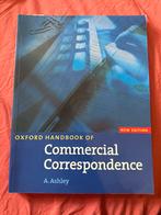 Commercial correspondence, Livres, Langue | Anglais, Comme neuf, Enlèvement, A ashley