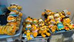 Verzameling Garfield pluch en wandklokken, Enfants & Bébés, Jouets | Peluches, Enlèvement