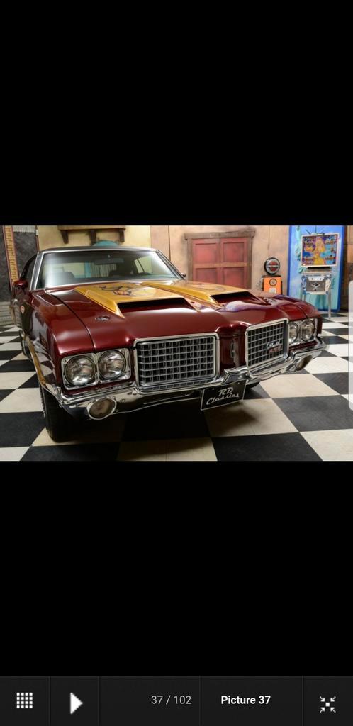 Oldsmobile supreme cutlass 7.5 v8 1972, Auto's, Oldsmobile, Particulier, Ophalen