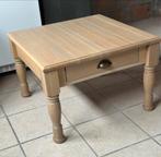 Eiken gepatineerde salontafel, bijna niet gebruikt., Maison & Meubles, Tables | Tables de salon, Comme neuf, Chêne, Moins de 50 cm